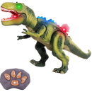 Dinossauro de Brinquedo Controle Remoto com LED (Verde)