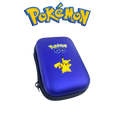Estojo Porta Cartas Pokemon Pikachu (Azul Escuro)