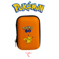 Estojo Porta Cartas Pokemon Pikachu (Laranja)