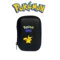 Estojo Porta Cartas Pokemon Pikachu (Preto)