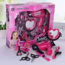 Brinquedo Kit de Beleza Infantil Cabeleireiro