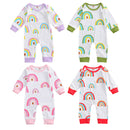 Macacão Bebê Soft Arco-Íris Masculino Feminino