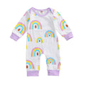 Macacão Bebê Soft Arco-Íris Masculino Feminino