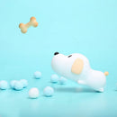 Luminária Infantil Cachorro  de Mesa para Quarto de Mesa USB Recarregável