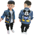 Jaqueta Jeans Infantil Luxo