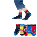 Kit 5 Pares Meia Vingadores (Capitão América 1)