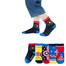 Kit 5 Pares Meia Vingadores (Capitão América 1)