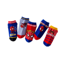 Kit 5 Pares Meia Vingadores (Homem Aranha 2)