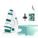 Kit Microscópio Infantil Completo (Verde)