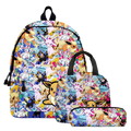 Kit Mochila Lancheira e Estojo Pokémon (Modelo 7)
