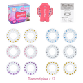 Kit para Personalizar Cabelo Infantil com Adesivos + Brinde