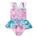 Maiô Infantil Sereia com Proteção UV (Modelo 1)