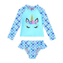Maiô Infantil Unicórnio com Proteção UV (Modelo 4)