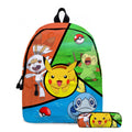 Mochila Infantil Escolar Pokémon + Estojo Brinde (Modelo 2)