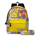 Mochila Infantil Escolar Pokémon + Estojo Brinde (Modelo 3)