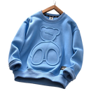 Moletom Infantil Ursinho (Azul)