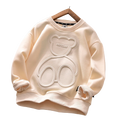 Moletom Infantil Ursinho (Bege)
