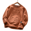 Moletom Infantil Ursinho (Marrom)