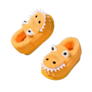 Pantufa Infantil Dinossauro (Amarelo)
