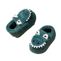 Pantufa Infantil Dinossauro (Azul)