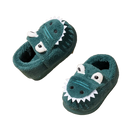 Pantufa Infantil Dinossauro (Azul)