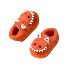 Pantufa Infantil Dinossauro (Laranja)