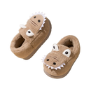 Pantufa Infantil Dinossauro (Marrom)