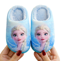 Pantufa Infantil Frozen Confortável (Azul)