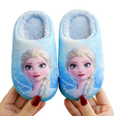 Pantufa Infantil Frozen Confortável (Azul)