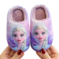 Pantufa Infantil Frozen Confortável (Roxo)
