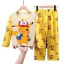 Pijama Infantil Masculino Pikachu Pokémon Algodão (Amarelo 2)