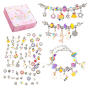 Pulseira Infantil + Kit Berloques (Multicores)