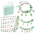 Pulseira Infantil + Kit Berloques (Verde)