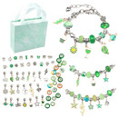 Pulseira Infantil + Kit Berloques (Verde)