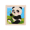 Quebra Cabeça Infantil de Madeira Montessori (Panda)