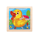 Quebra Cabeça Infantil de Madeira Montessori (Pato)