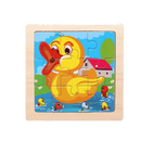 Quebra Cabeça Infantil de Madeira Montessori (Pato)