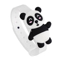 Repelente Pulseira Infantil Animais Divertidos (Branco - Panda)
