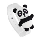 Repelente Pulseira Infantil Animais Divertidos (Branco - Panda)