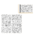 Rolo de Desenho para Parede Infantil (Comida)
