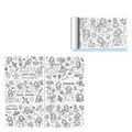 Rolo de Desenho para Parede Infantil (Espaço)