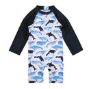 Conjunto Praia Infantil UV com Chapéu
