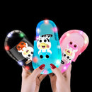 Chinelo Infantil Feminino com LED Vaquinha Divertida