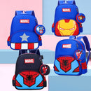 Mochila Escolar Infantil Costas Capitão América