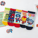 Kit 5 Pares Meia Vingadores