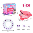 Kit para Personalizar Cabelo Infantil com Adesivos + Brinde