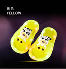Chinelo Infantil Feminino com LED Vaquinha Divertida