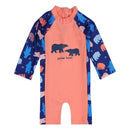 Conjunto Praia Infantil UV com Chapéu