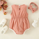 Macaquinho Bebê Feminino Menina Floral Com Laço