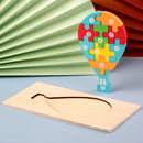 Quebra-Cabeça de Madeira Montessori Animais